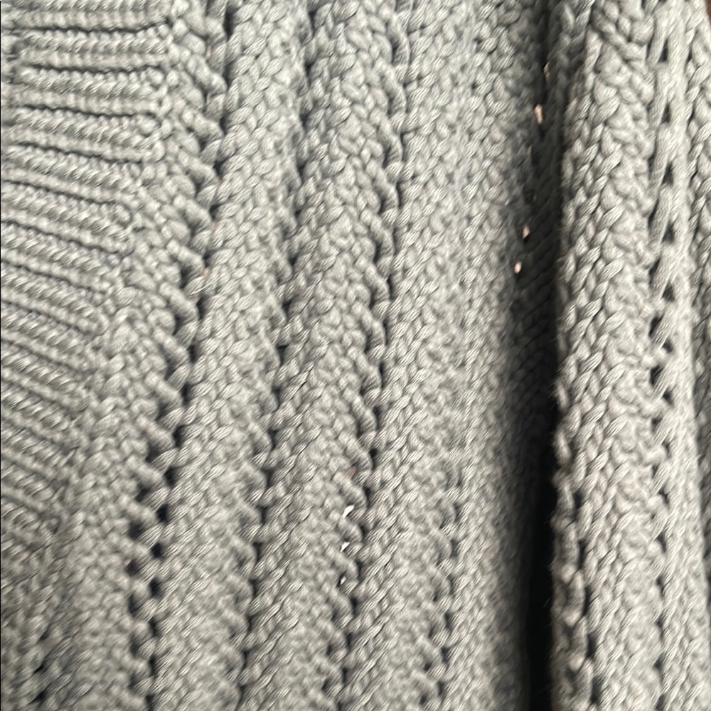 Cozy Olive Green Cardigan Sweater - Picture 8 of 15